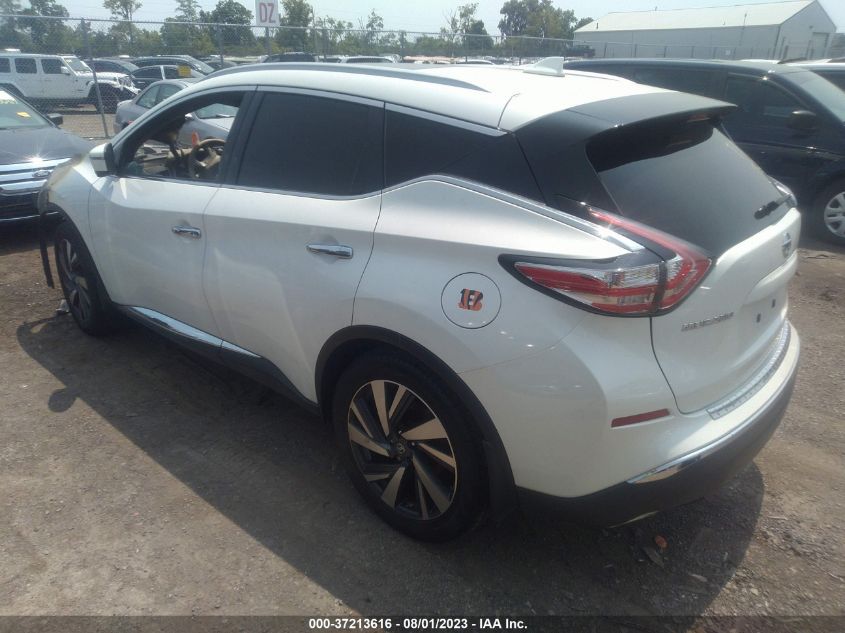 2017 NISSAN MURANO PLATINUM - 5N1AZ2MH4HN174850