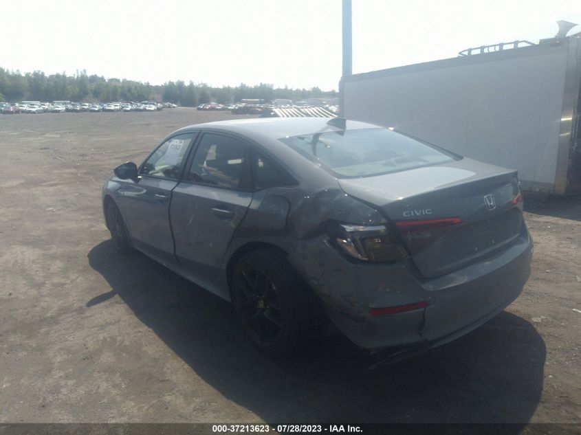2023 HONDA CIVIC SEDAN SPORT - 2HGFE2F55PH521975