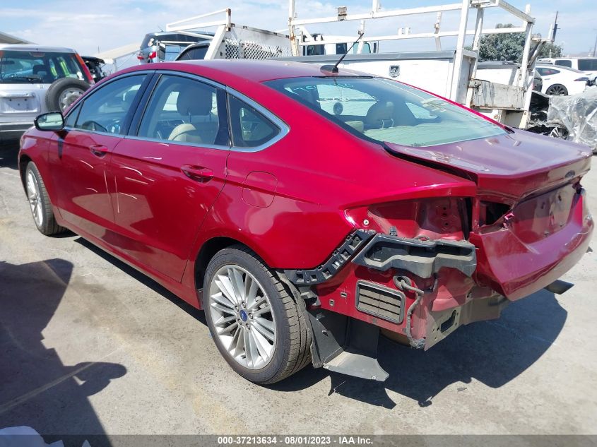 2014 FORD FUSION SE - 3FA6P0HD4ER150977