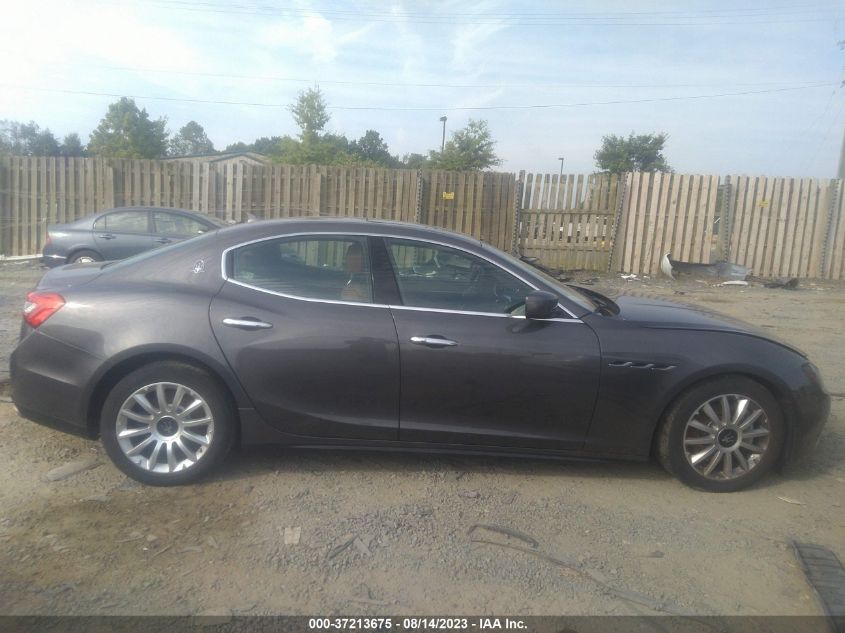 2014 MASERATI GHIBLI ZAM57XSA1E1083936