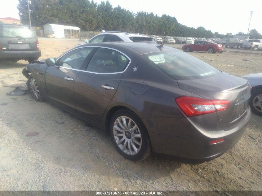 2014 MASERATI GHIBLI ZAM57XSA1E1083936