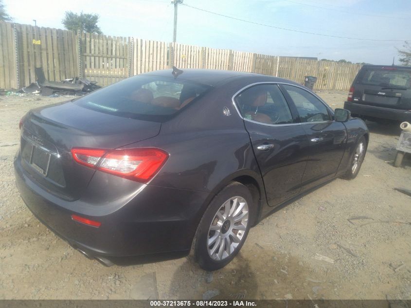 2014 MASERATI GHIBLI ZAM57XSA1E1083936
