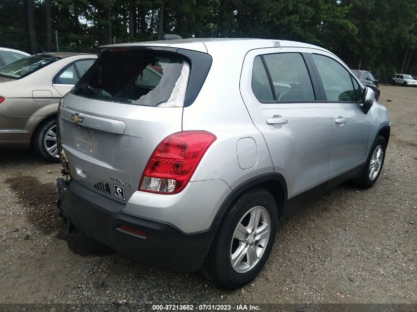 2016 CHEVROLET TRAX LS - KL7CJKSB6GB641685