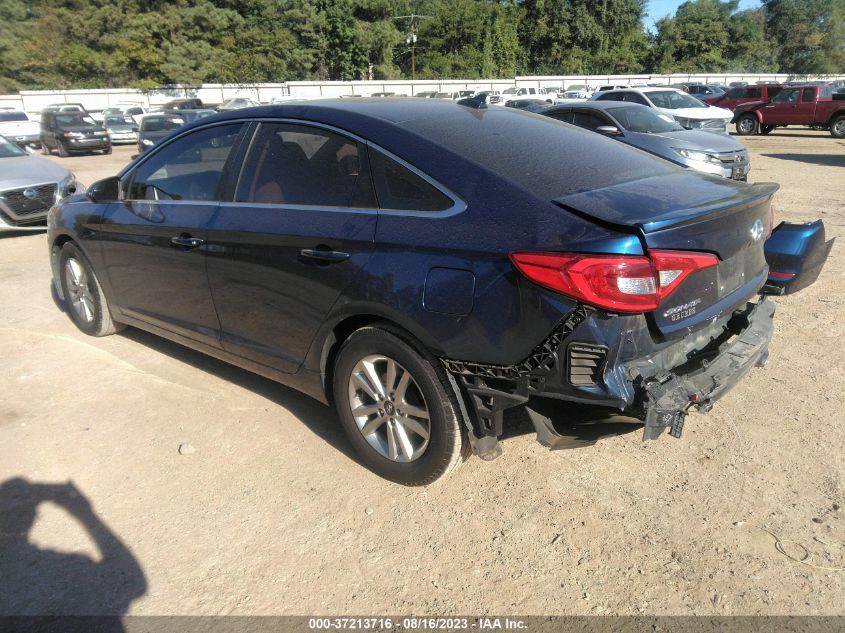 2016 HYUNDAI SONATA 2.4L SE - 5NPE24AF4GH386798