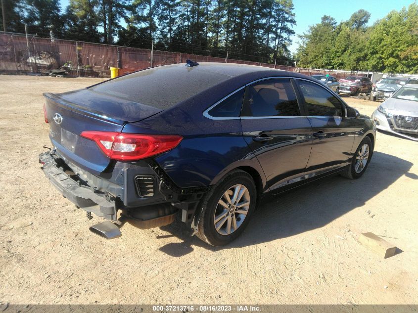 2016 HYUNDAI SONATA 2.4L SE - 5NPE24AF4GH386798