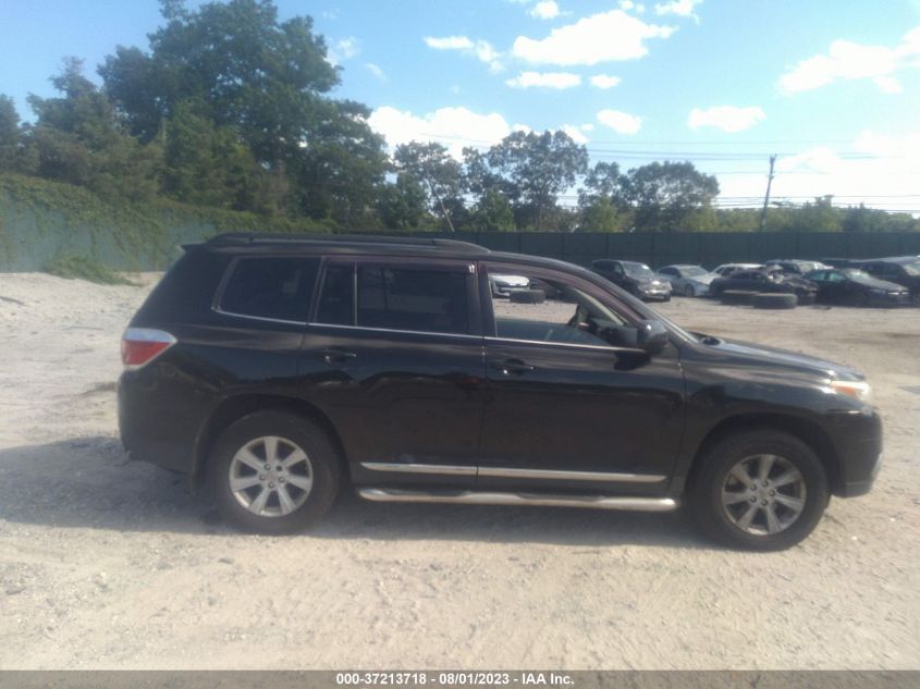 2013 TOYOTA HIGHLANDER - 5TDBK3EH0DS260002