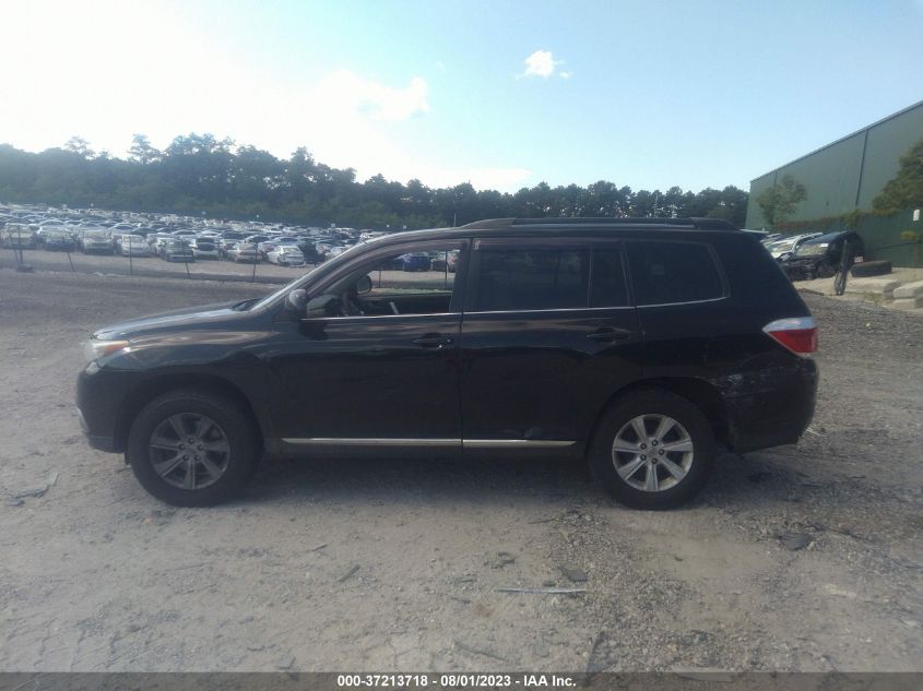 2013 TOYOTA HIGHLANDER - 5TDBK3EH0DS260002