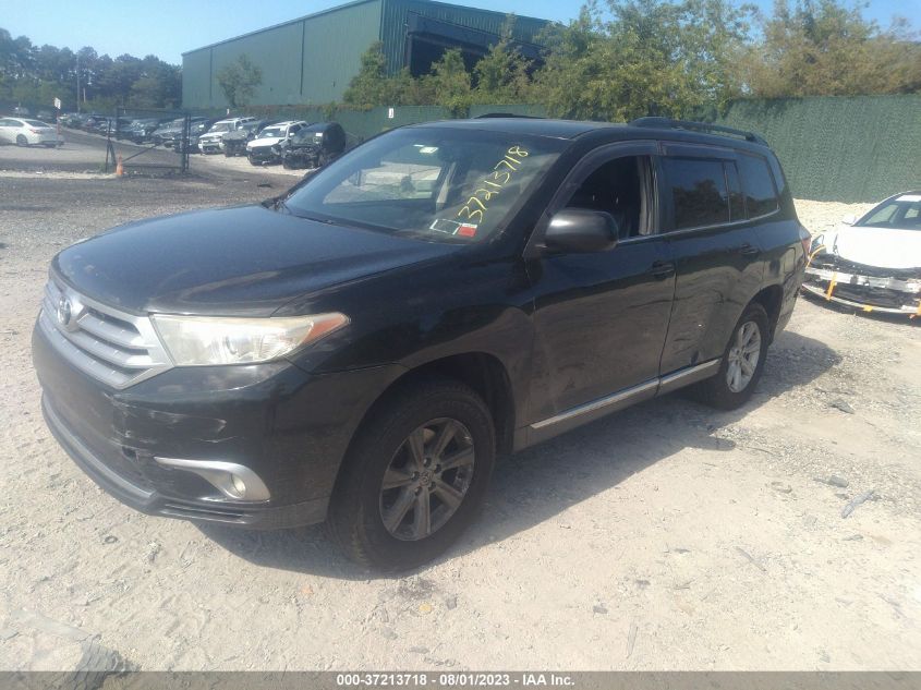 2013 TOYOTA HIGHLANDER - 5TDBK3EH0DS260002