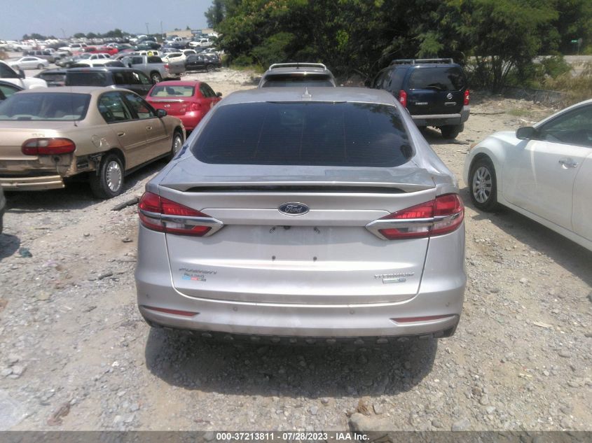 2019 FORD FUSION TITANIUM - 3FA6P0D90KR106083