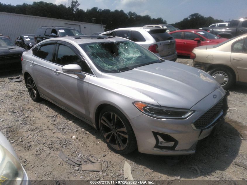 2019 FORD FUSION TITANIUM - 3FA6P0D90KR106083