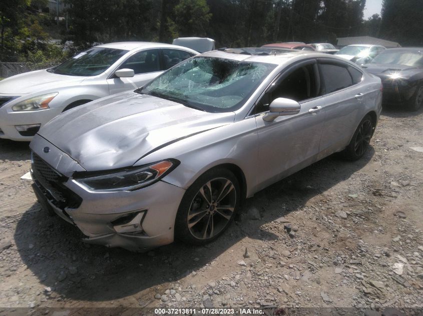 2019 FORD FUSION TITANIUM - 3FA6P0D90KR106083