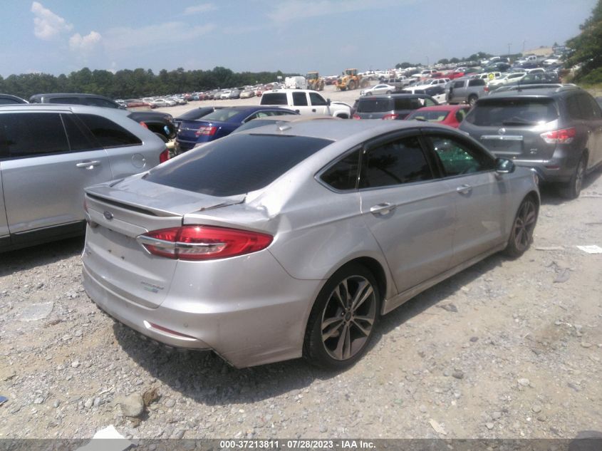 2019 FORD FUSION TITANIUM - 3FA6P0D90KR106083