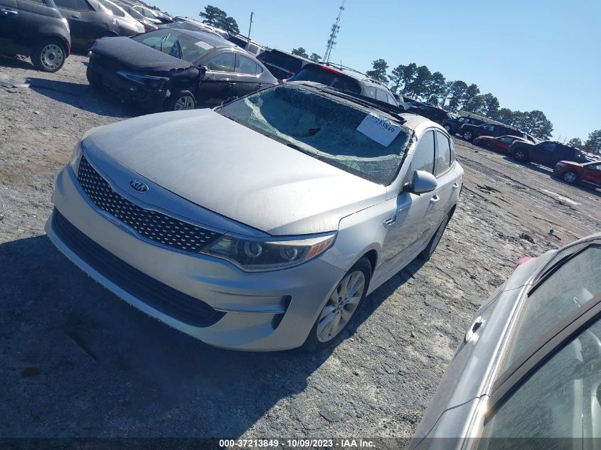 2016 KIA OPTIMA EX - 5XXGU4L38GG111131