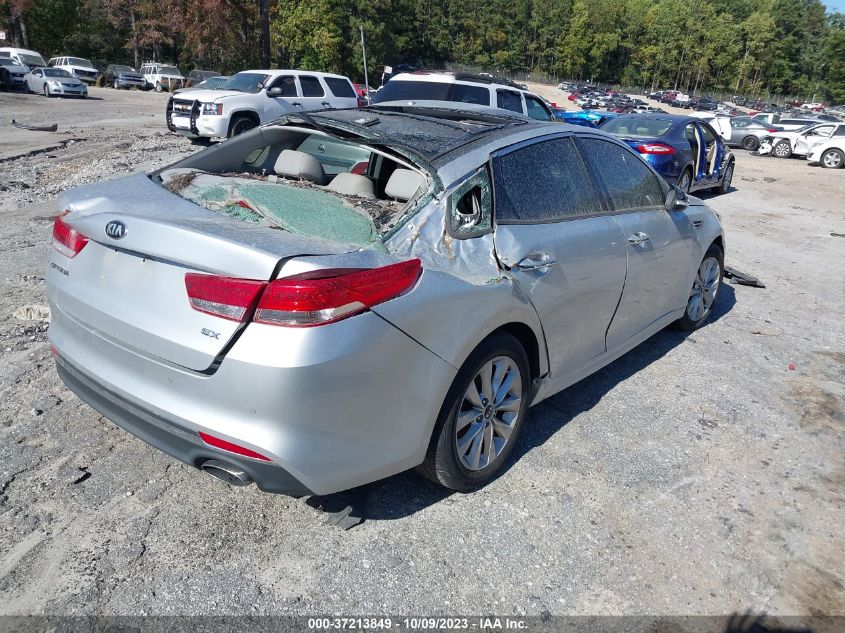 2016 KIA OPTIMA EX - 5XXGU4L38GG111131
