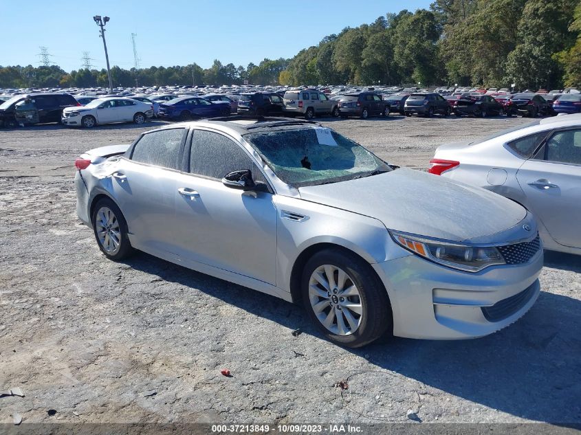 2016 KIA OPTIMA EX - 5XXGU4L38GG111131