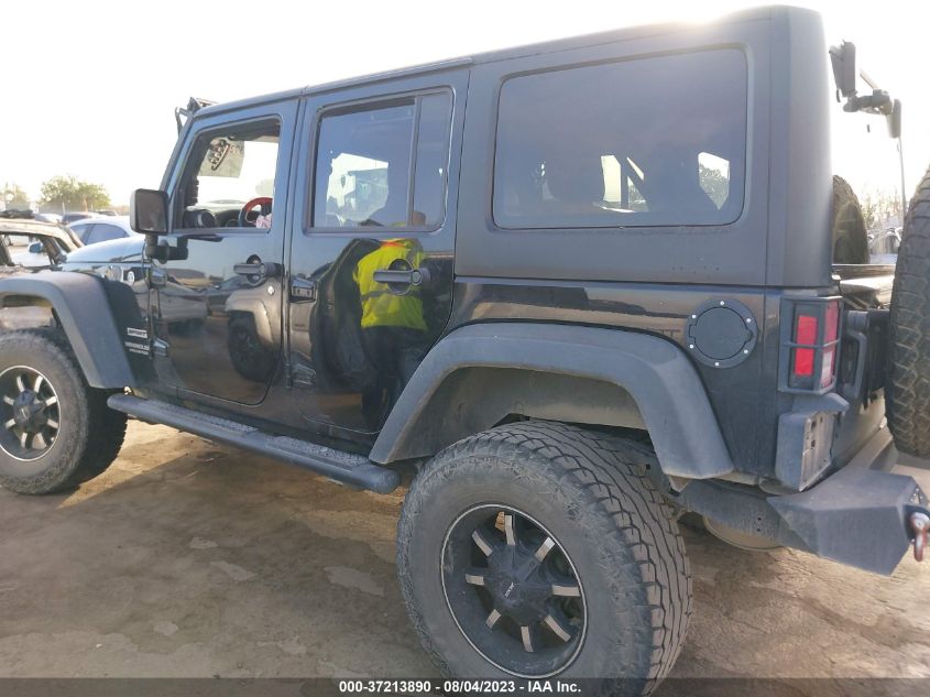 2016 JEEP WRANGLER UNLIMITED SPORT - 1C4BJWDG8GL111999