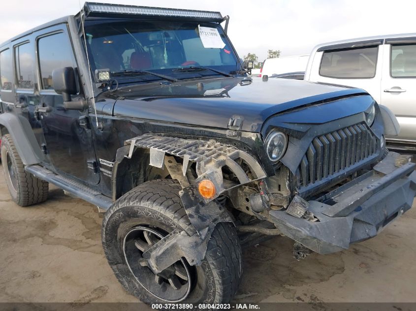 2016 JEEP WRANGLER UNLIMITED SPORT - 1C4BJWDG8GL111999