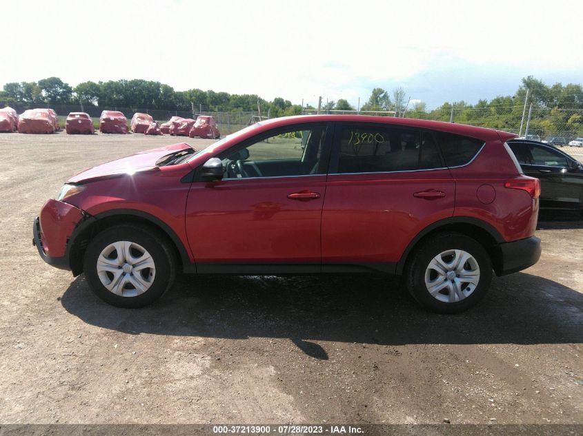 2014 TOYOTA RAV4 LE - JTMBFREVXED091908