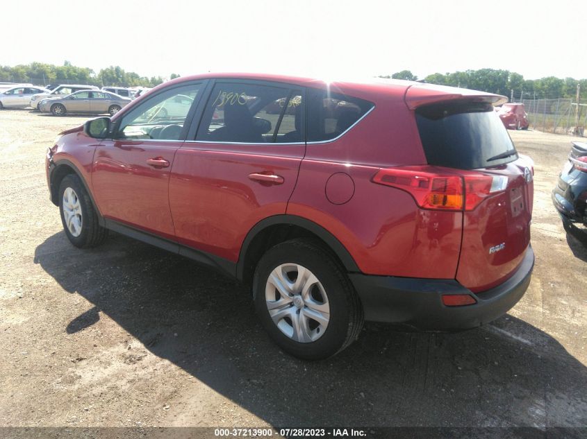 2014 TOYOTA RAV4 LE - JTMBFREVXED091908
