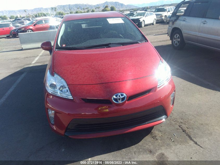2013 TOYOTA PRIUS ONE/TWO/THREE/FOUR/FIVE - JTDKN3DU8D5561175