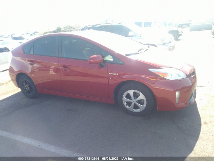 2013 TOYOTA PRIUS ONE/TWO/THREE/FOUR/FIVE - JTDKN3DU8D5561175