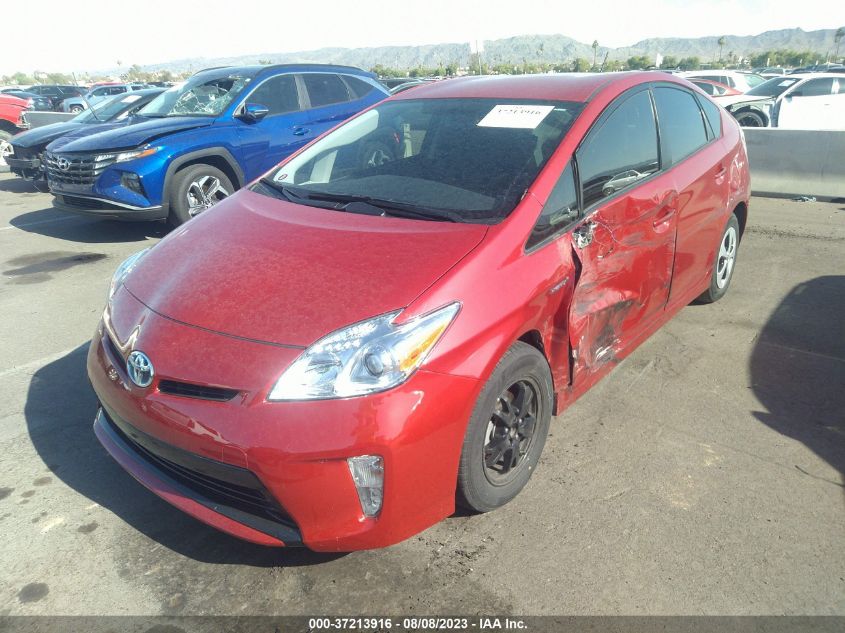 2013 TOYOTA PRIUS ONE/TWO/THREE/FOUR/FIVE - JTDKN3DU8D5561175