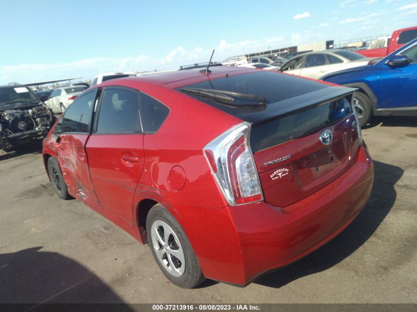 2013 TOYOTA PRIUS ONE/TWO/THREE/FOUR/FIVE - JTDKN3DU8D5561175