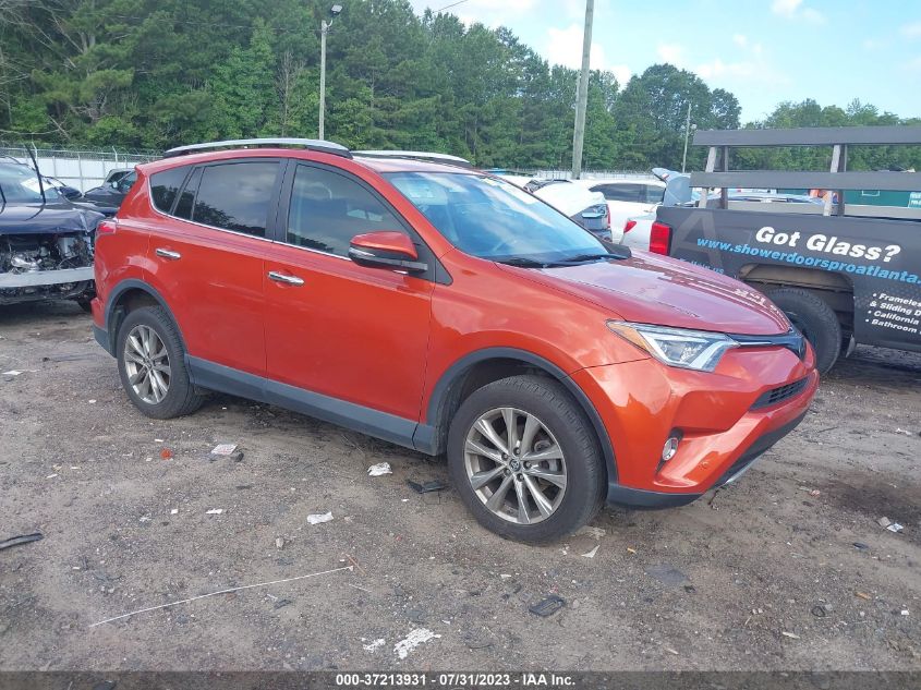 2016 TOYOTA RAV4 LIMITED - 2T3YFREV5GW296259