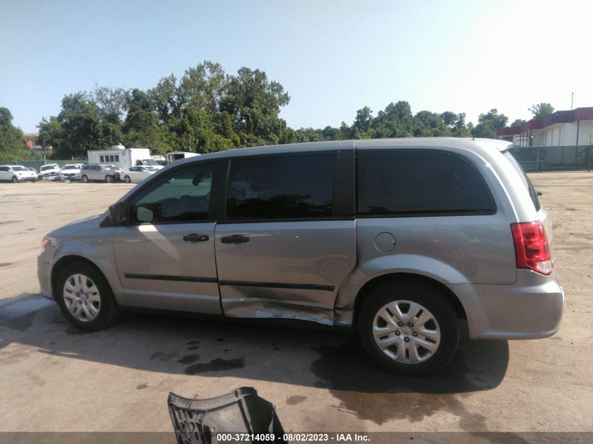 2016 DODGE GRAND CARAVAN AMERICAN VALUE PKG - 2C4RDGBG2GR259376