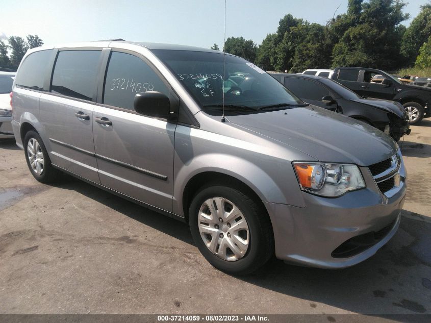 2016 DODGE GRAND CARAVAN AMERICAN VALUE PKG - 2C4RDGBG2GR259376