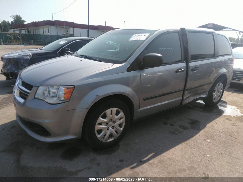 2016 DODGE GRAND CARAVAN AMERICAN VALUE PKG - 2C4RDGBG2GR259376
