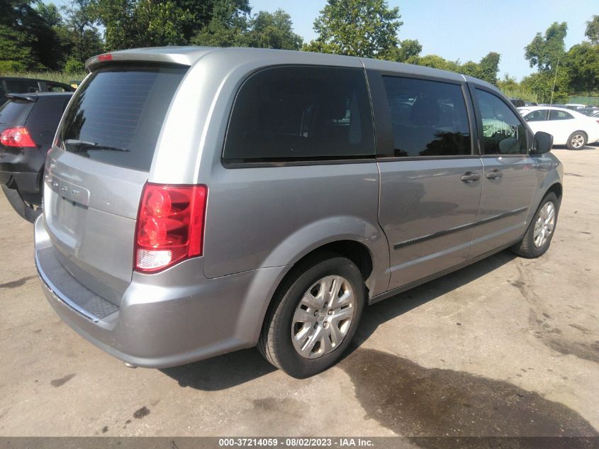 2016 DODGE GRAND CARAVAN AMERICAN VALUE PKG - 2C4RDGBG2GR259376
