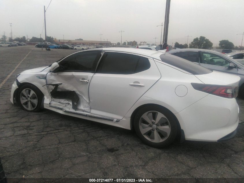 2016 KIA OPTIMA HYBRID EX - KNAGN4ADXG5099302