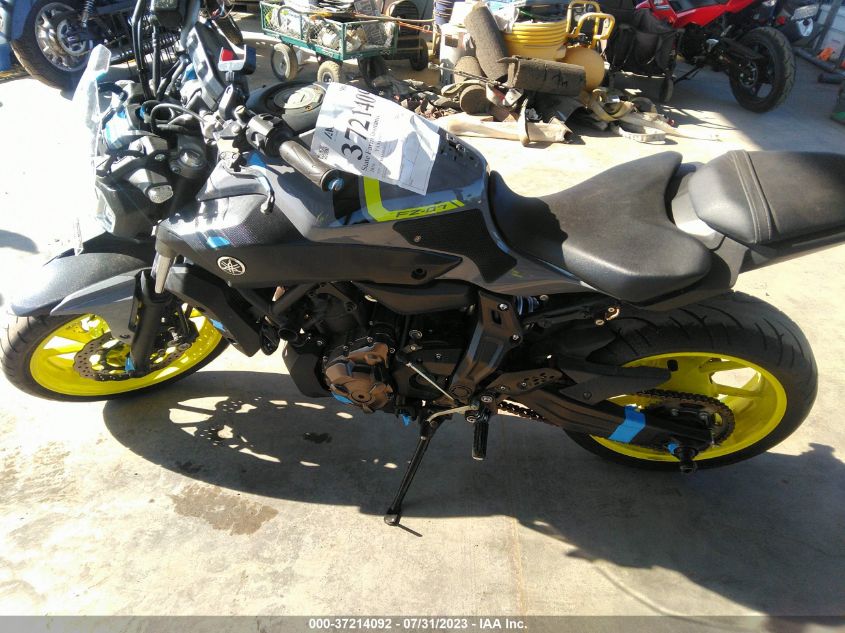 2016 YAMAHA FZ07 JYARM06E6GA008456