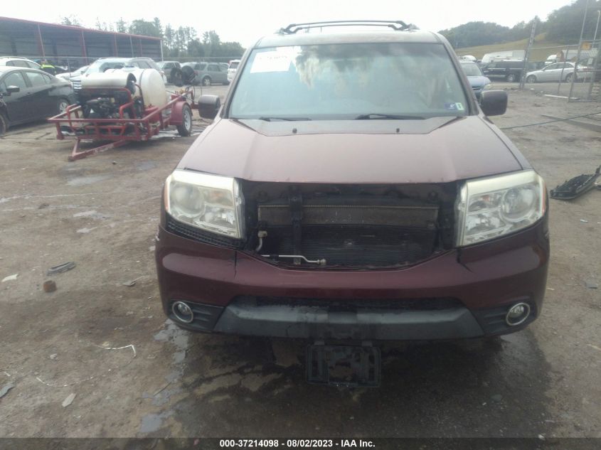 2013 HONDA PILOT EX-L - 5FNYF4H55DB040994