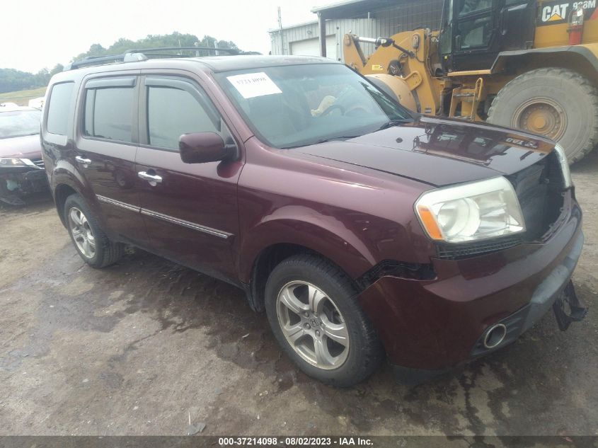 2013 HONDA PILOT EX-L - 5FNYF4H55DB040994