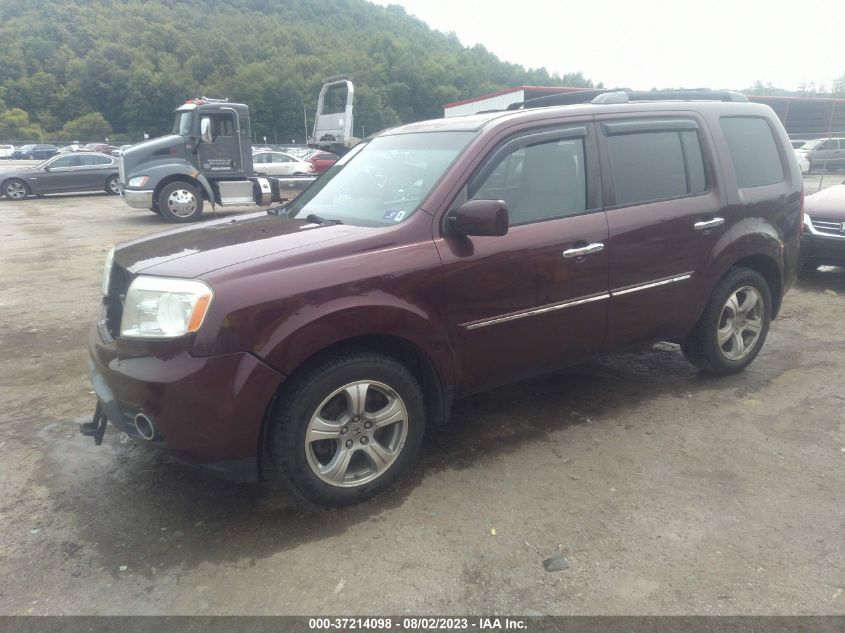 2013 HONDA PILOT EX-L - 5FNYF4H55DB040994