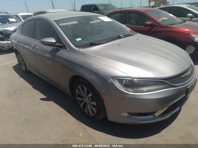 2015 CHRYSLER 200 C - 1C3CCCCB5FN611287