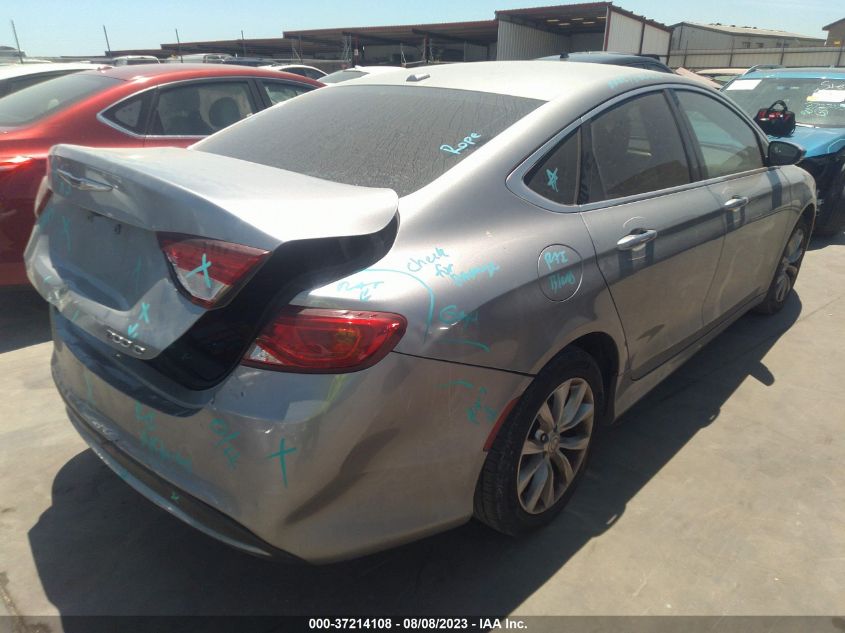 2015 CHRYSLER 200 C - 1C3CCCCB5FN611287