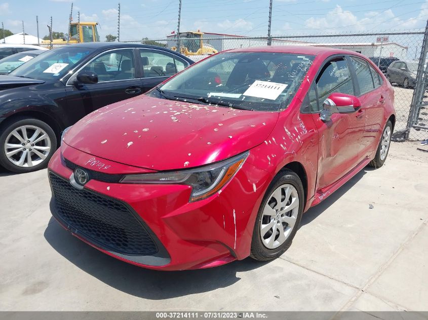 2020 TOYOTA COROLLA LE - JTDEPRAEXLJ096198
