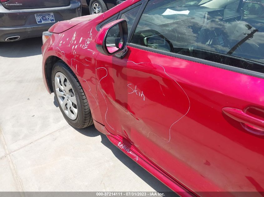 2020 TOYOTA COROLLA LE - JTDEPRAEXLJ096198