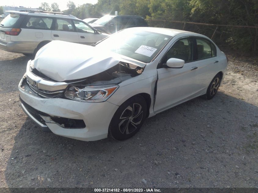2017 HONDA ACCORD SEDAN LX - 1HGCR2F39HA291251