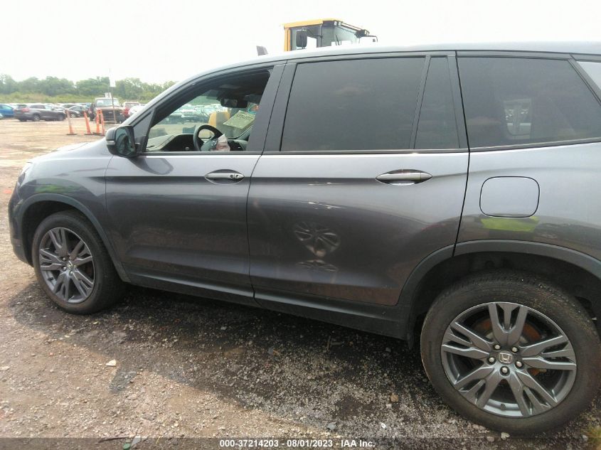 2021 HONDA PASSPORT EX-L 5FNYF8H57MB035559