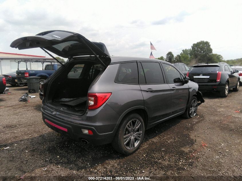 2021 HONDA PASSPORT EX-L 5FNYF8H57MB035559