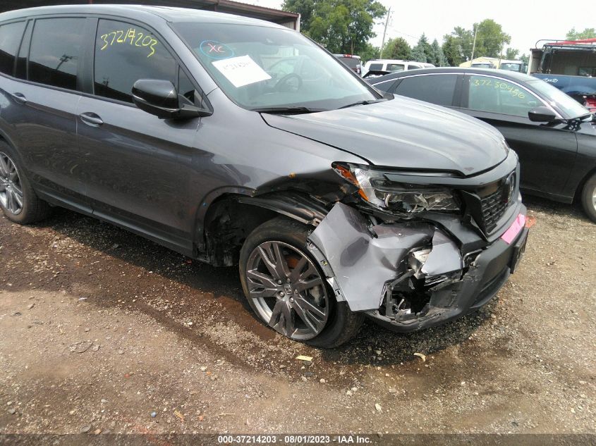 2021 HONDA PASSPORT EX-L 5FNYF8H57MB035559