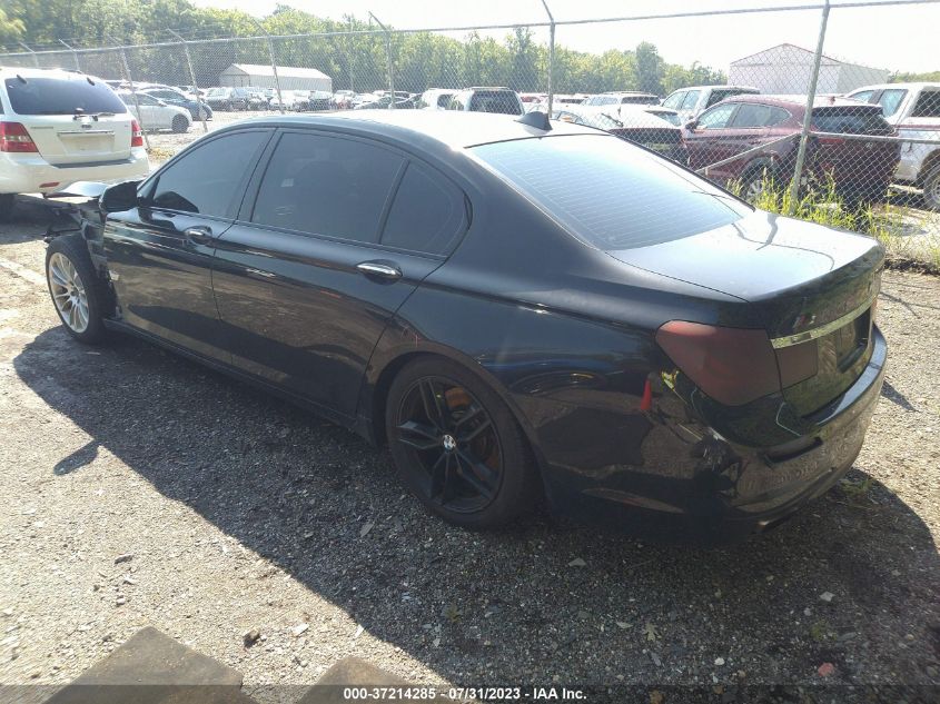 2013 BMW 7 SERIES 750LI XDRIVE - WBAYF8C50DDE59194