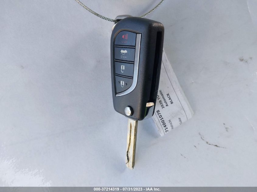 2020 TOYOTA CAMRY SE - 4T1G11AK2LU326747