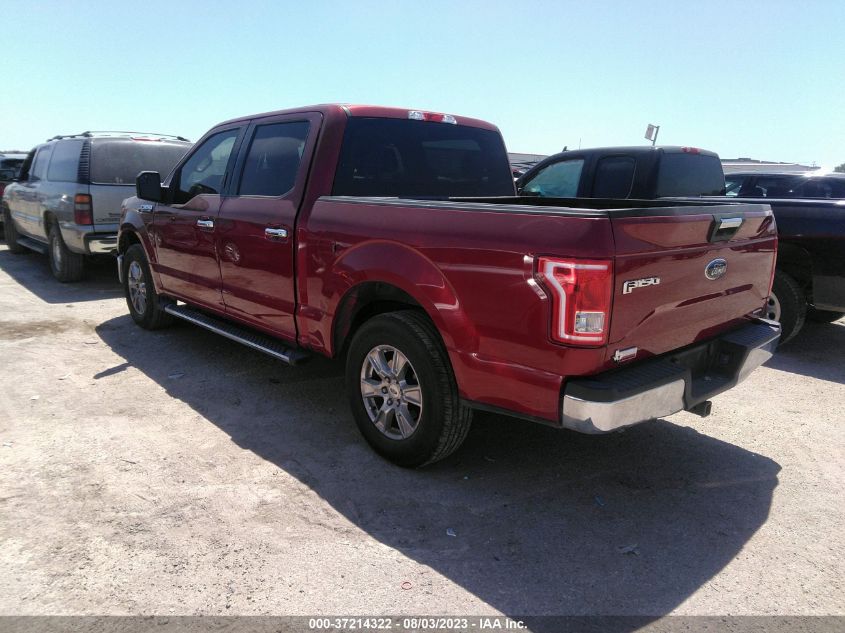 2016 FORD F-150 XLT/XL - 1FTEW1C86GKE23191