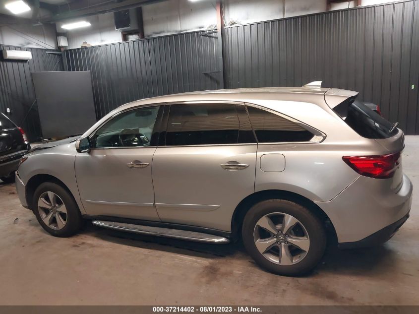 2014 ACURA MDX - 5FRYD4H27EB028048