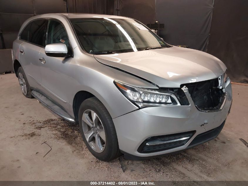 2014 ACURA MDX - 5FRYD4H27EB028048